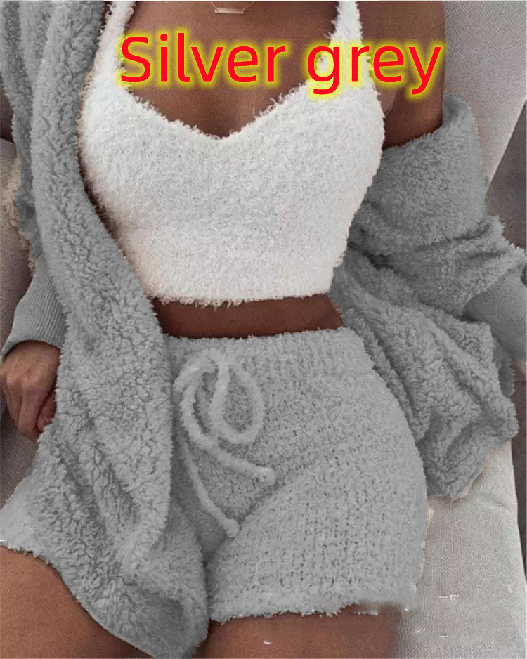 Women’s Plush 3-Piece Homewear Set
