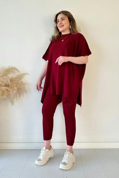 ⏰Clearance Sale 50% Knitted Two-piece Set(Buy 2 Free Shipping)