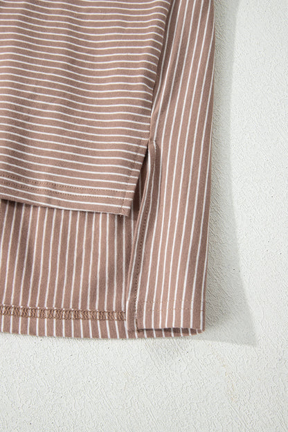 Threaded Pear Giuliana Side Slit T Shirt