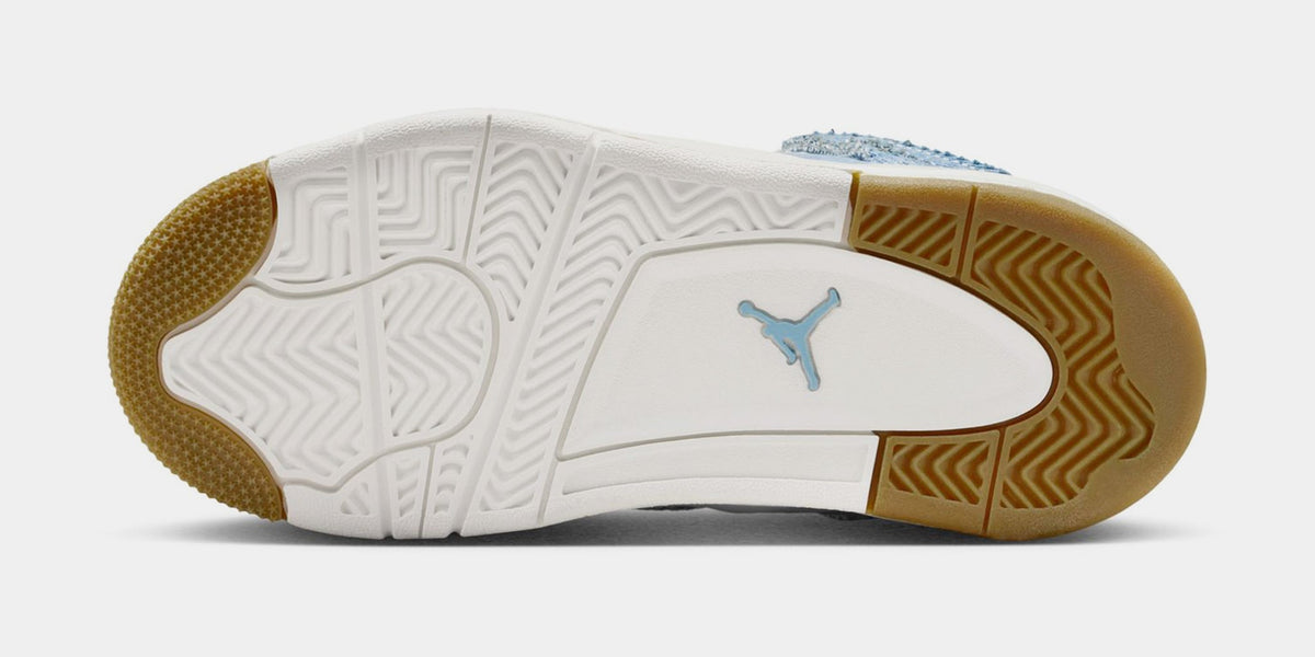 Air Jordan Preschool Retro 4 Tex 'Denim Worn Blue' Ps (Ps)