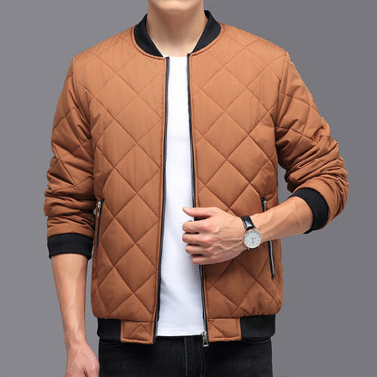 Men's Quilted Baseball Jacket