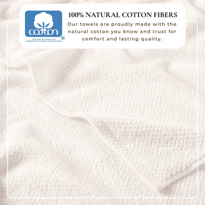 Cotton Textured Bath Towel Set - Acacia Collection