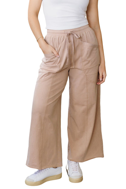 Elena Trim Wide Leg Pants by Threaded Pear