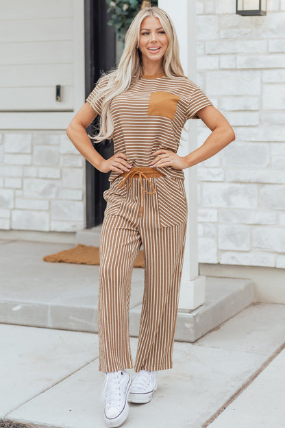 Threaded Pear Aspyn Stripe Tee