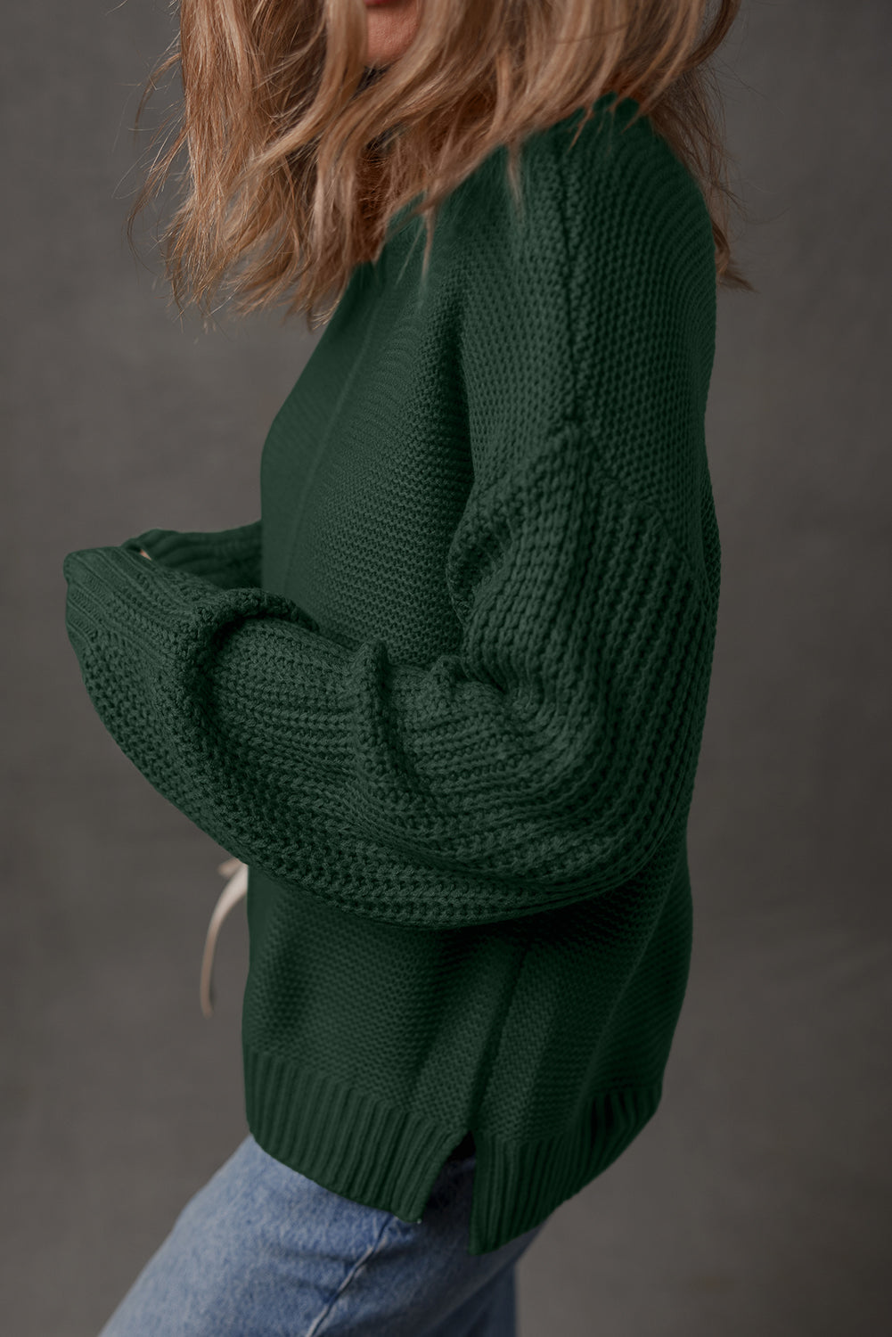 Threaded Pear Theodora Drop Shoulder Loose Sweater