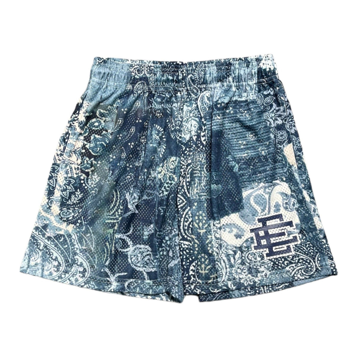 Eric Emanuel Men's Ee Shorts Paisley Pattern Mesh