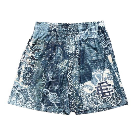 Eric Emanuel Men's Ee Shorts Paisley Pattern Mesh