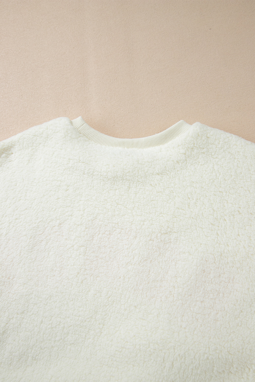 Threaded Pear Mila Sherpa Howdy Patched Pullover