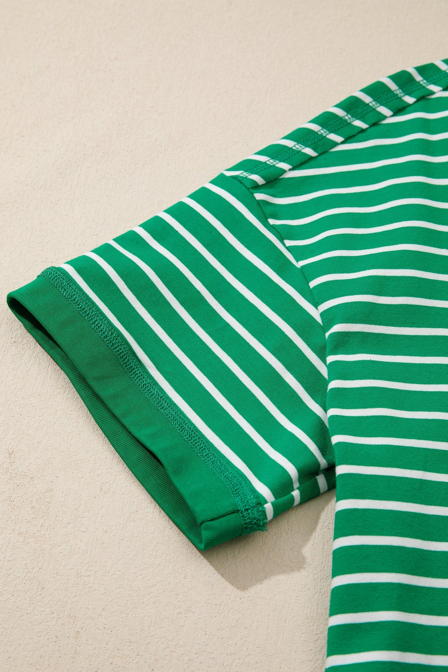 Threaded Pear Madilynn Detail Half Sleeve Tee