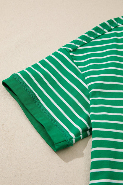 Threaded Pear Madilynn Detail Half Sleeve Tee