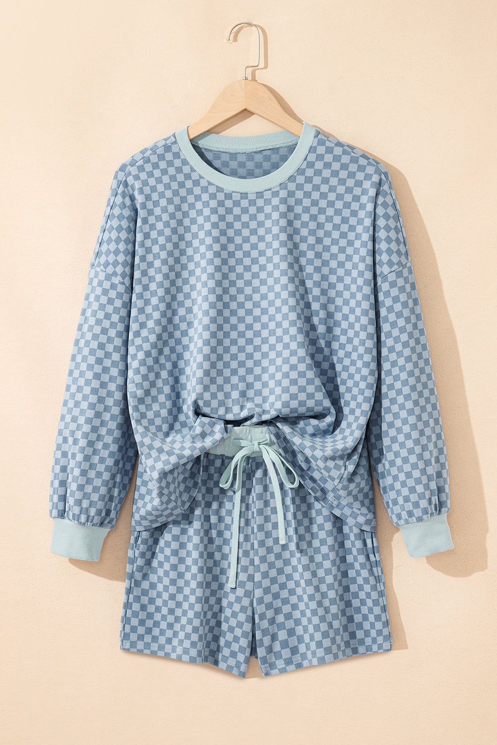 Threaded Pear Reese and Shorts Set Long Sleeve Top