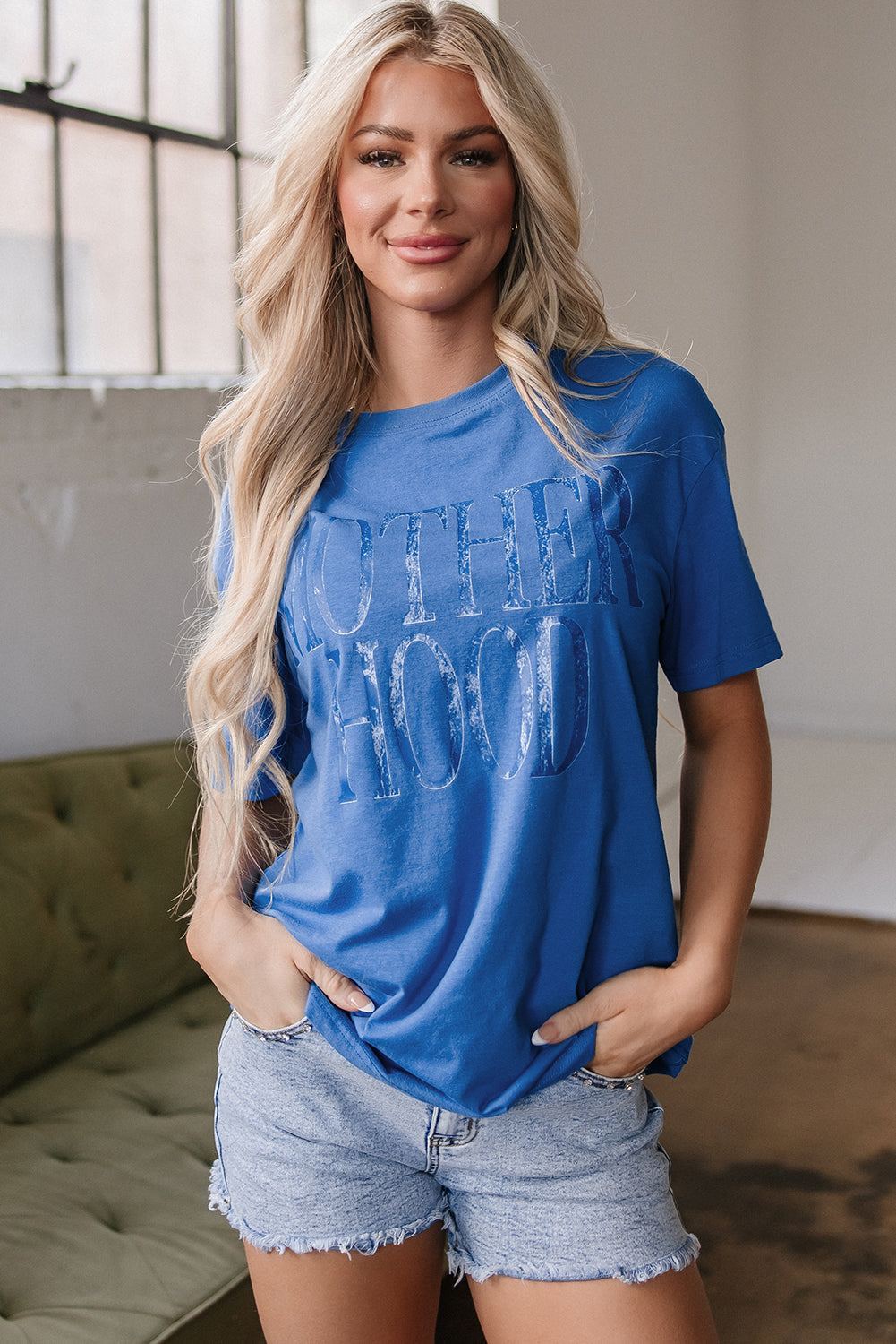 Threaded Pear Vintage MOTHERHOOD Graphic Tee