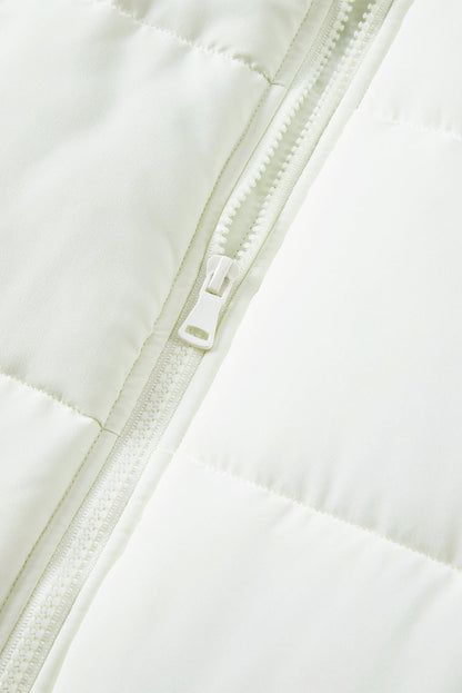 Threaded Pear Isabella Stand Oversized Puffer Vest