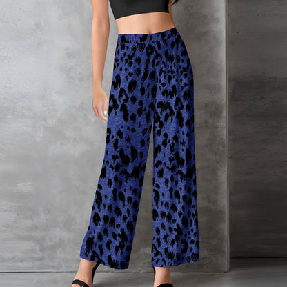 Relevate Designs Blue Camouflage Long Sleeve Lounge Top