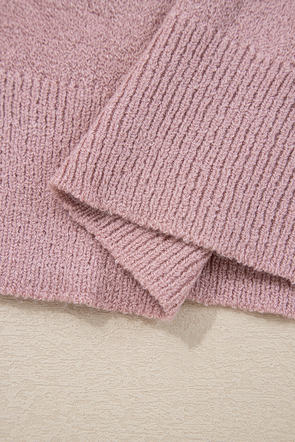 Threaded Pear Amyra Edge Drop Shoulder Sweater