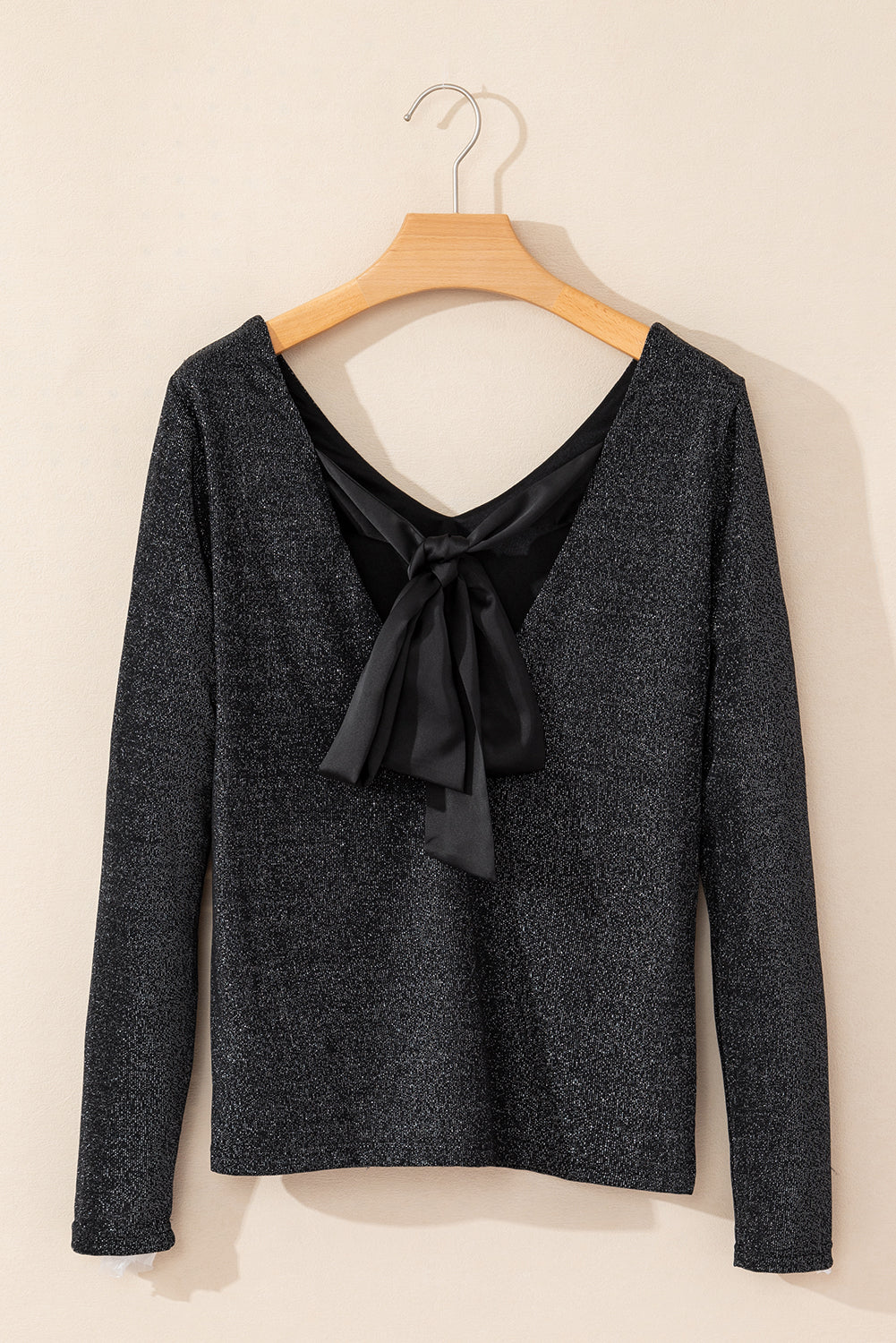 Threaded Pear Ellianna Bowknot Open Back Top