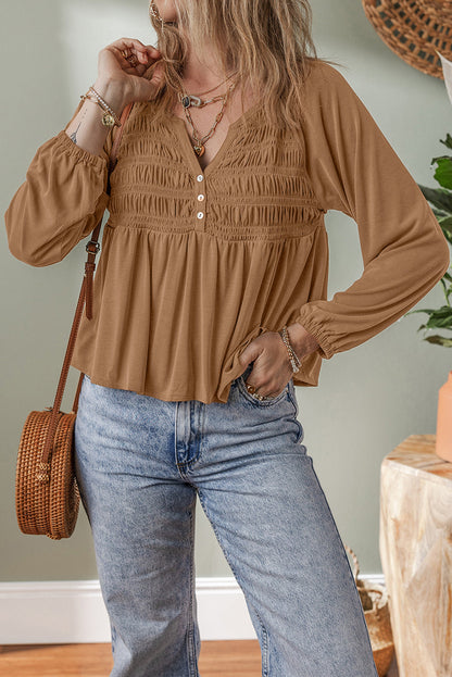 Threaded Pear Elodie Bust Flow Fit Blouse