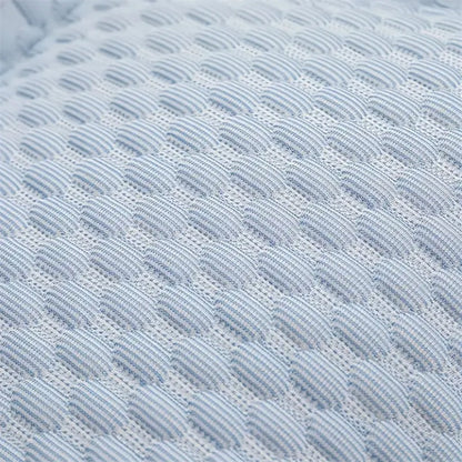 Cooling Breathable Tofu Pillow – 3D Ice-Silk Ventilated Support