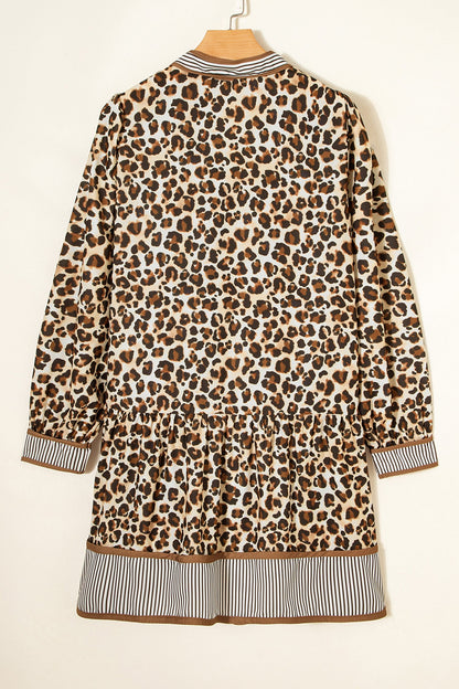 Threaded Pear Ellianna Sleeve Loose Mini Dress