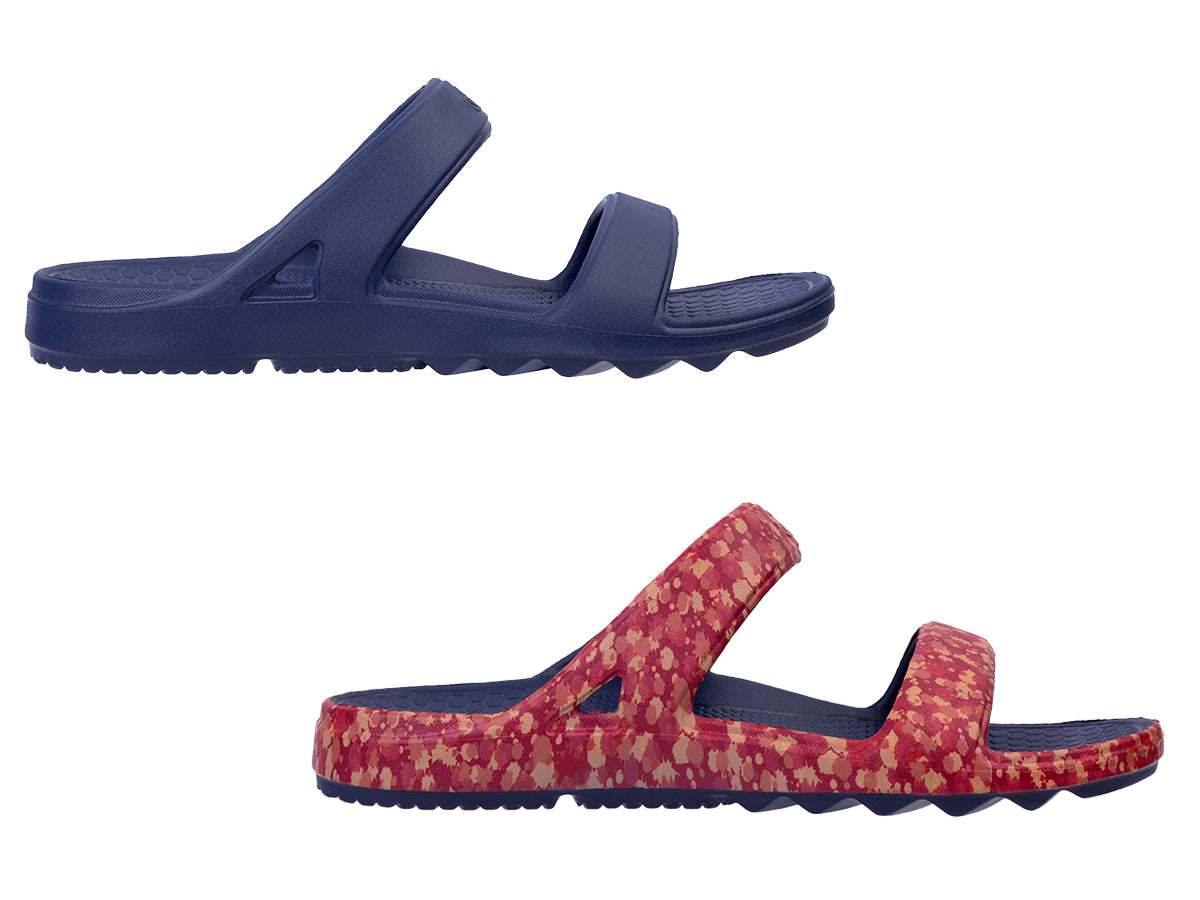 Fusion Slim Splash Sandals 2-Pack - Medium