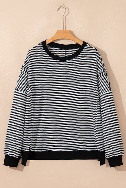 Threaded Pear Hattie Sleeve Oversize top Long Sleeve Top