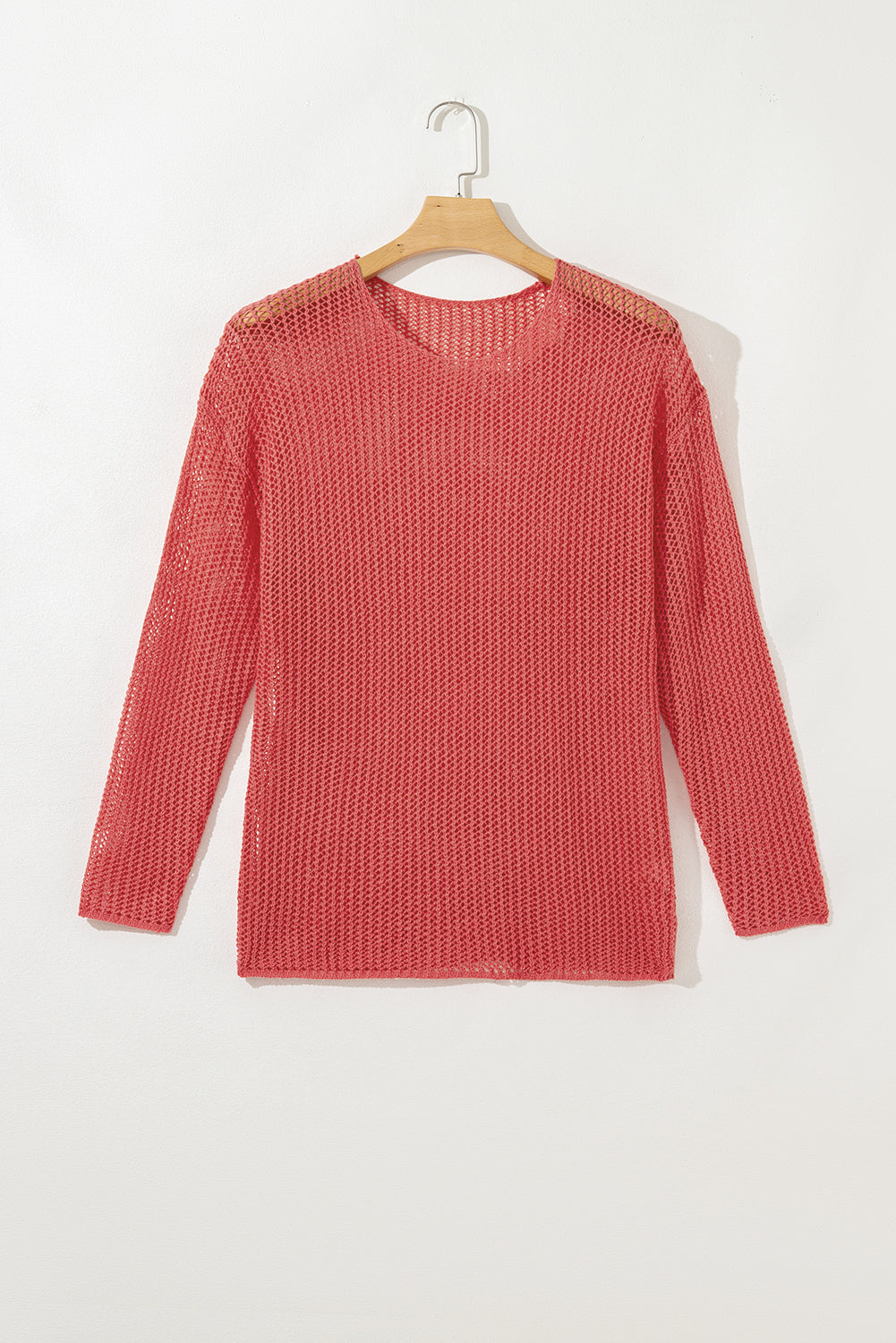 Threaded Pear Hadley Crochet Hollow-out Sweater