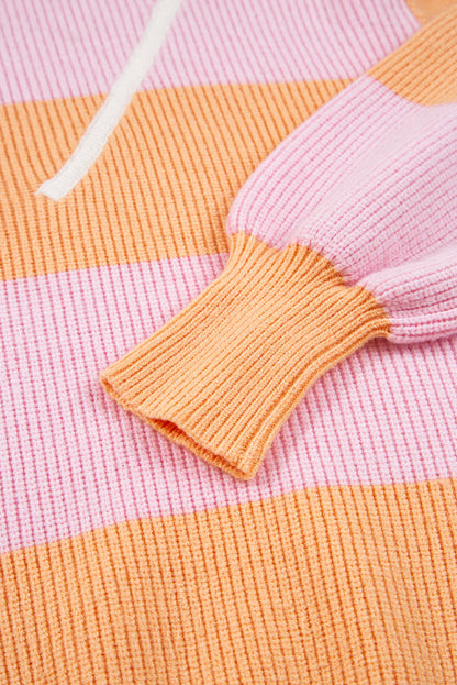 Threaded Pear Claire Half Zip Oversize Sweater