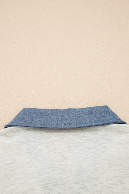 Threaded Pear Adelaide Polo Collar T Shirt