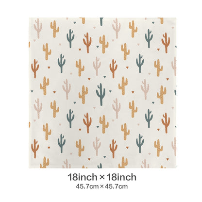 Cactus Velvety Soft Throw Pillow Case Made in America