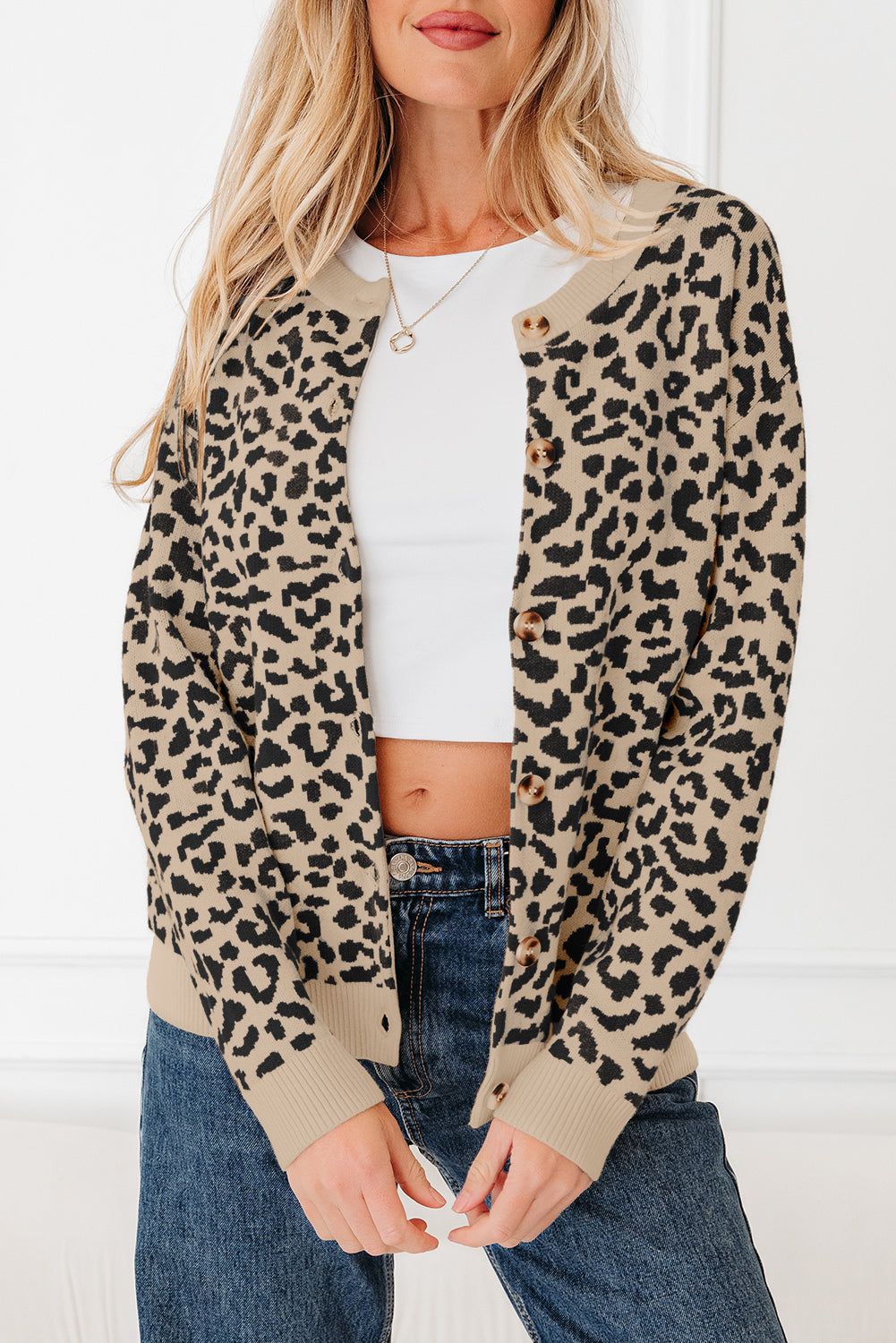 Threaded Pear Tayayia Chunky Knitted Cardigan Sweater