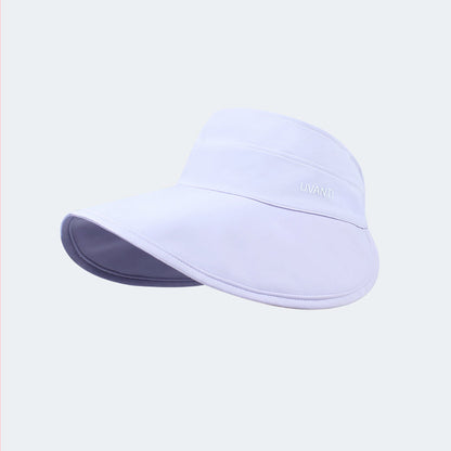 Double-Sided Wide-Brim Sun Hat – Packable Empty Crown Outdoor Hat for Women