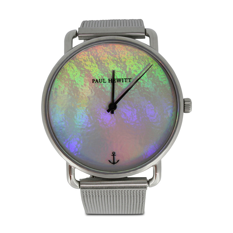 Paul Hewitt Silver Ladies Watch Stainless Steel Sapphire Crystal Glass PHMSH-4S
