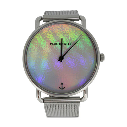 Paul Hewitt Silver Ladies Watch Stainless Steel Sapphire Crystal Glass PHMSH-4S