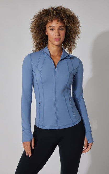 90 Degree by Reflex Nude Tech Jetsetter Full Zip Performance Jacket