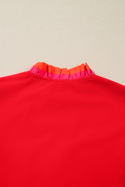 Threaded Pear Celine Long Sleeve Blouse Long Sleeve Top
