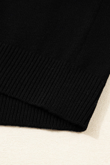 Threaded Pear Harper Colorblock Drop Shoulder Sweater