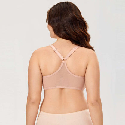 Front Closure Lace Underwire Full Coverage Bra