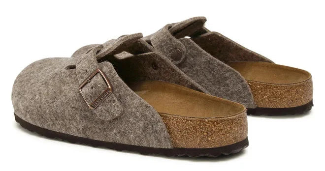 Birkenstock Boston Wool Felt Regular Fit Sneakers