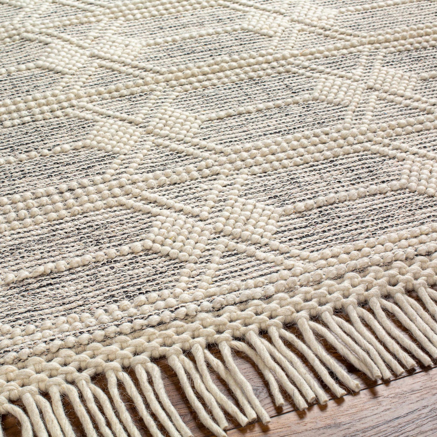 Chars Wool Rug with Tassels - Clearance