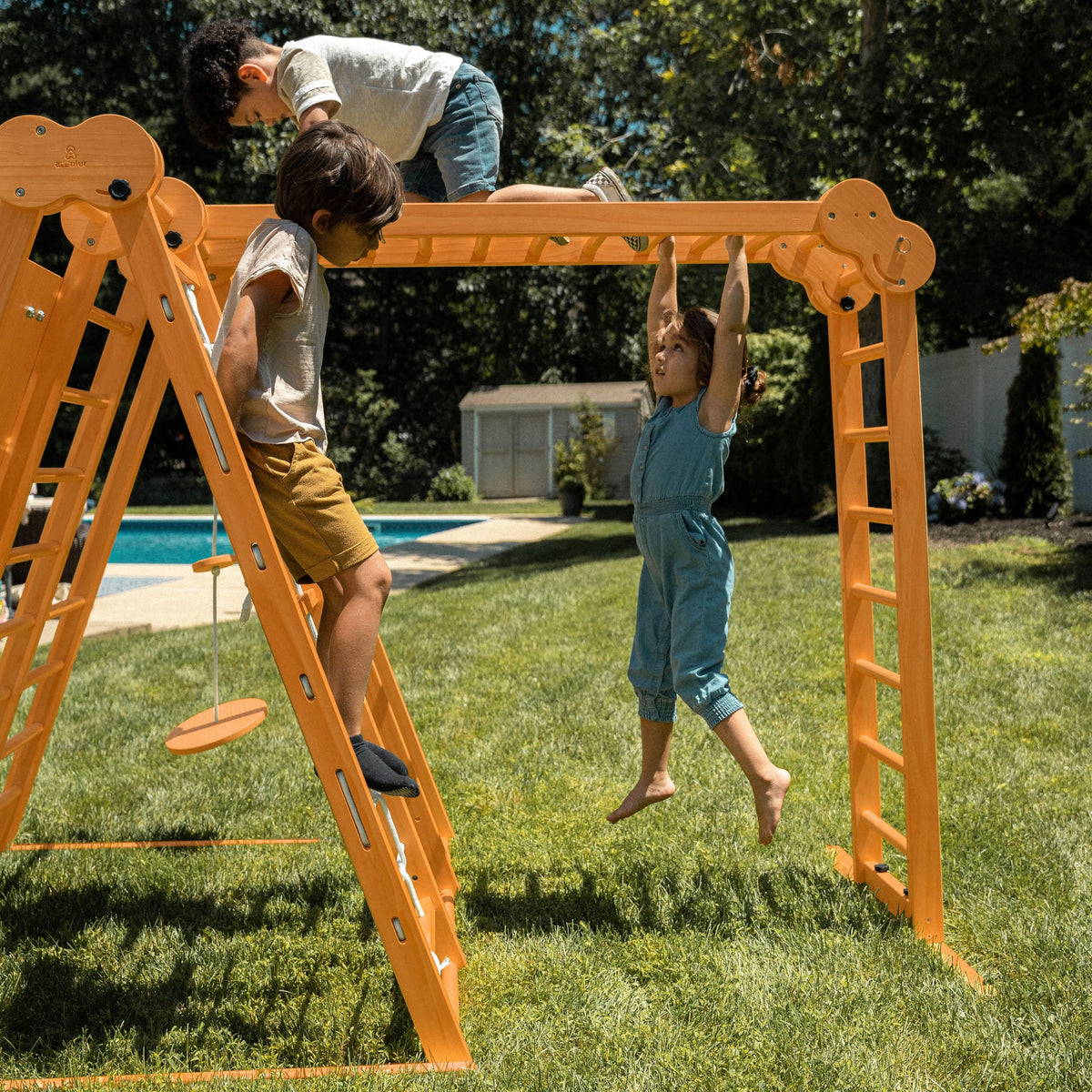 Chestnut | Foldable Jungle Gym