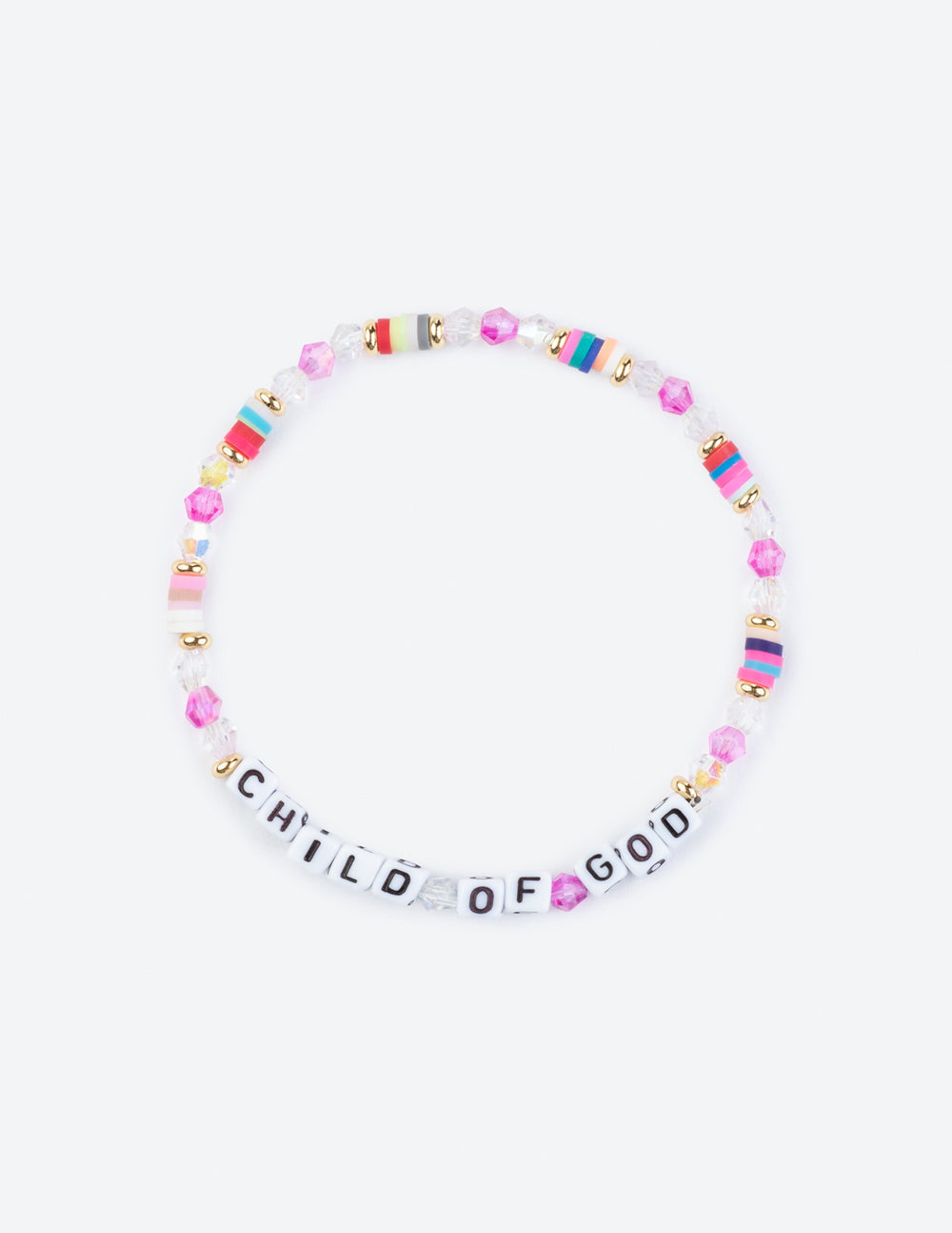 Elevated Faith Child of God Letter Bracelet