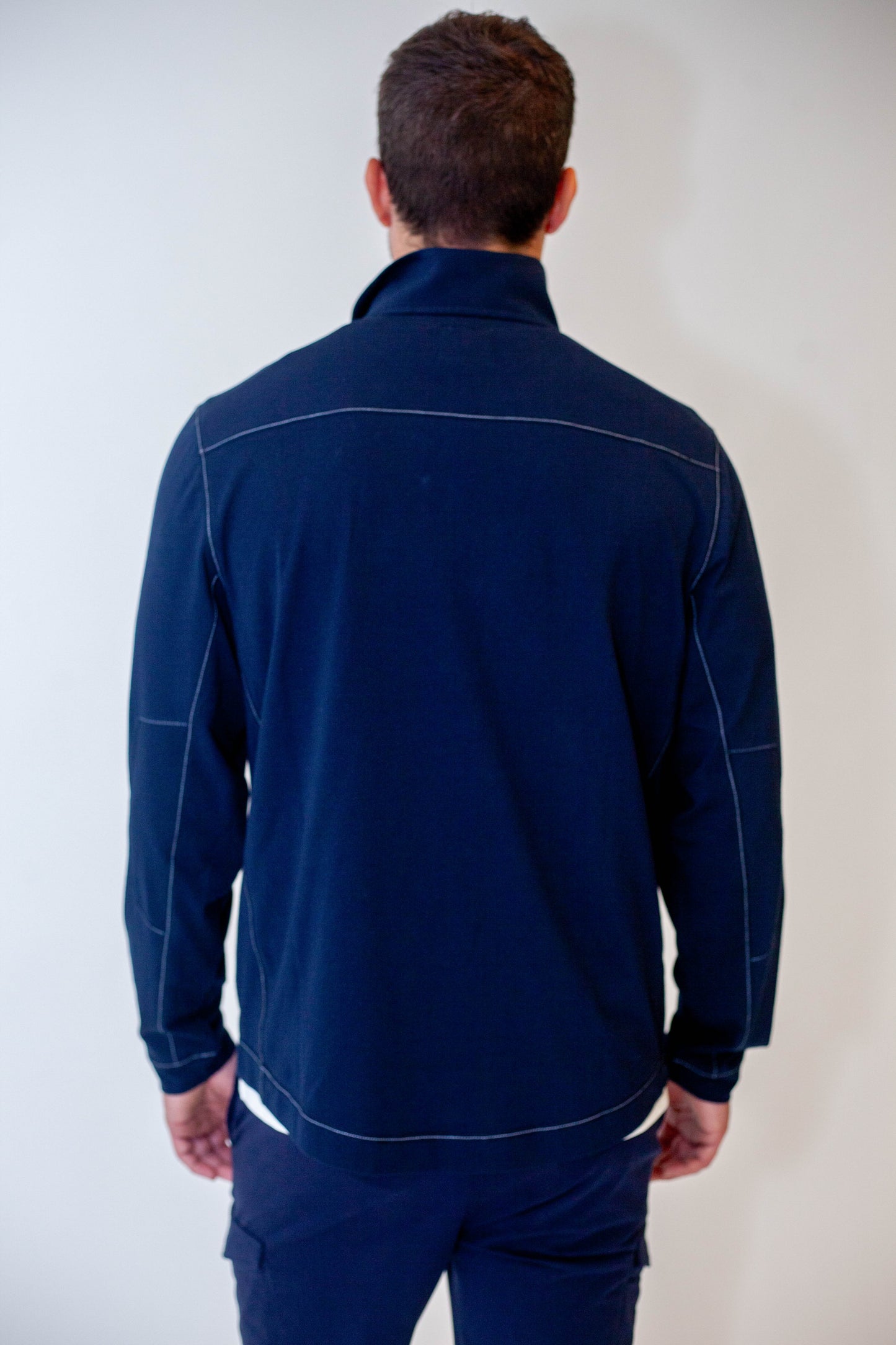 Buki Cinqo Travel Half Zip - Navy