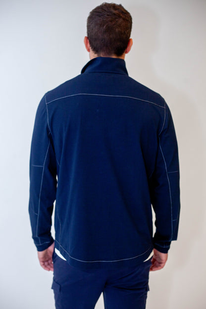 Buki Cinqo Travel Half Zip - Navy