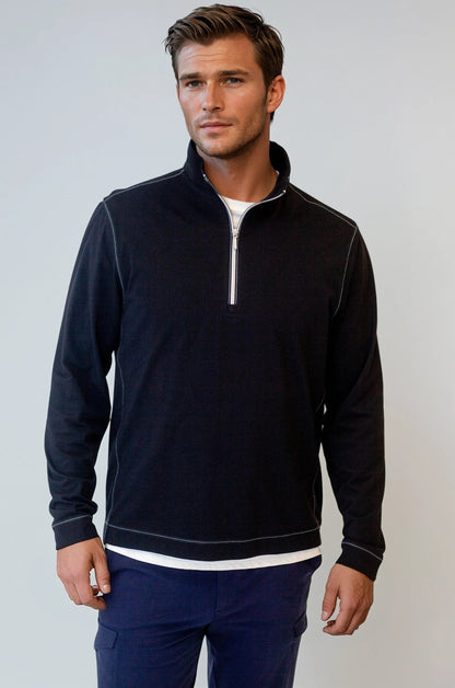 Buki Cinqo Travel Half Zip - Black
