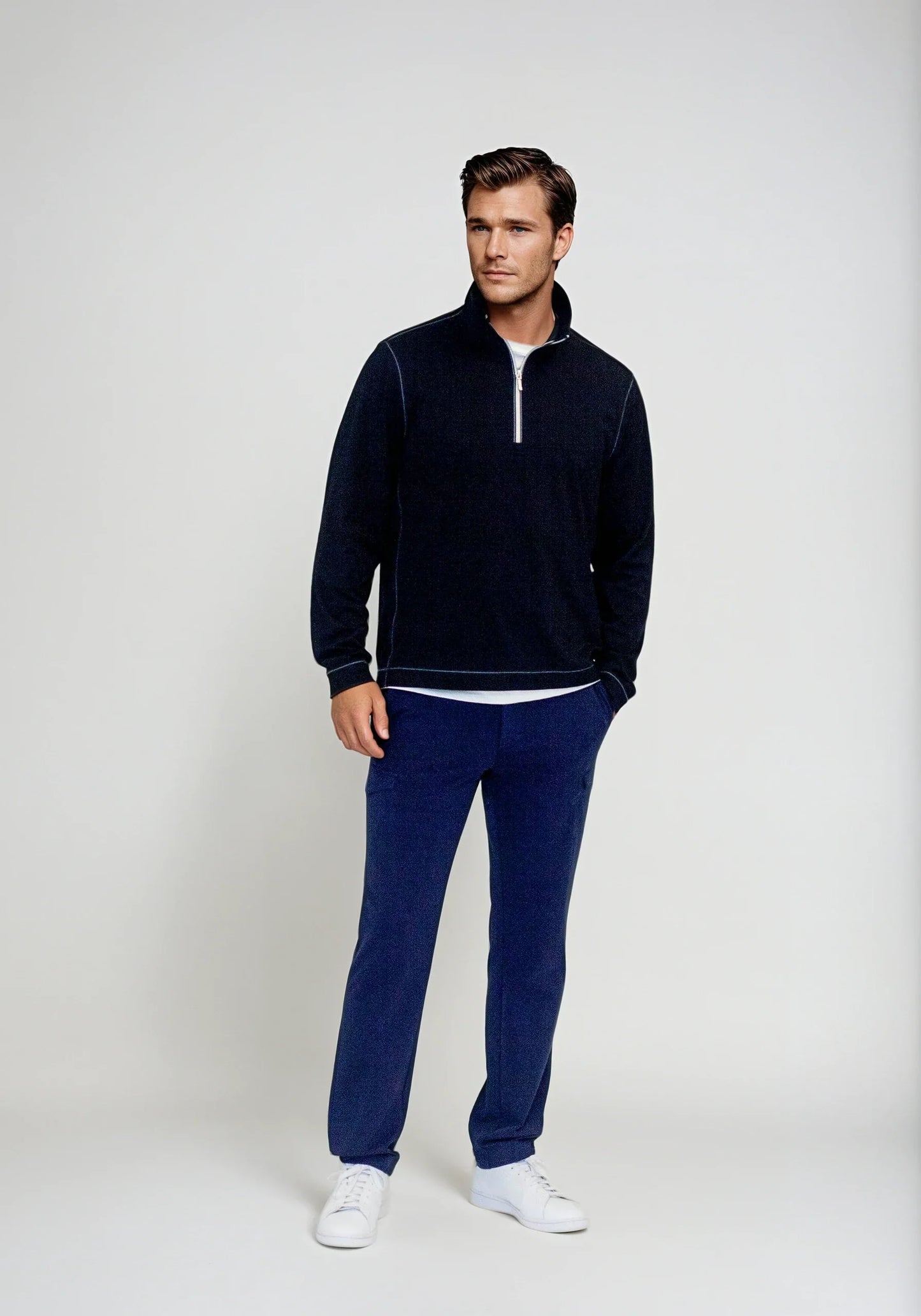 Buki Cinqo Travel Half Zip - Black