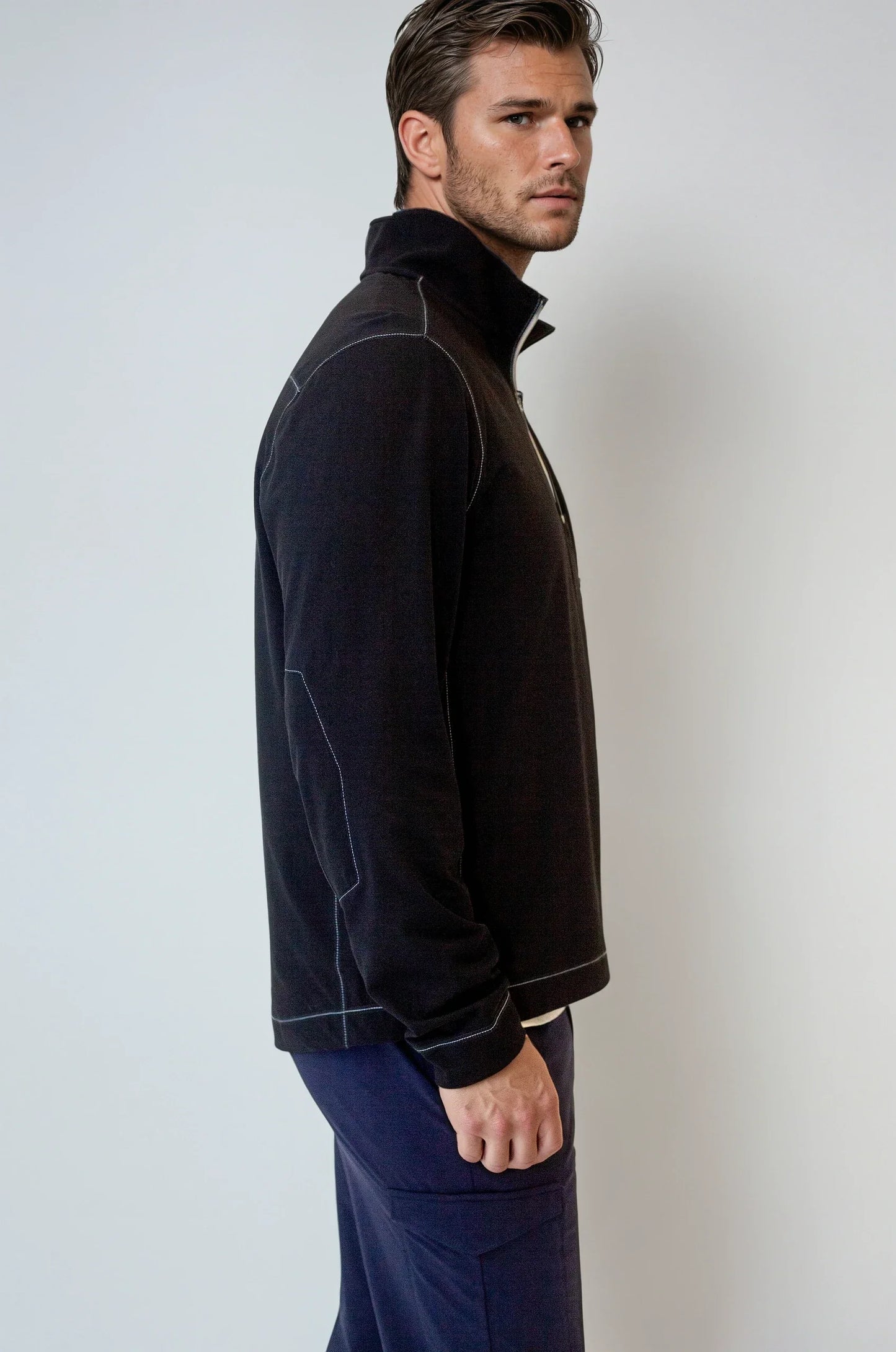 Buki Cinqo Travel Half Zip 2-Pack - Black/White