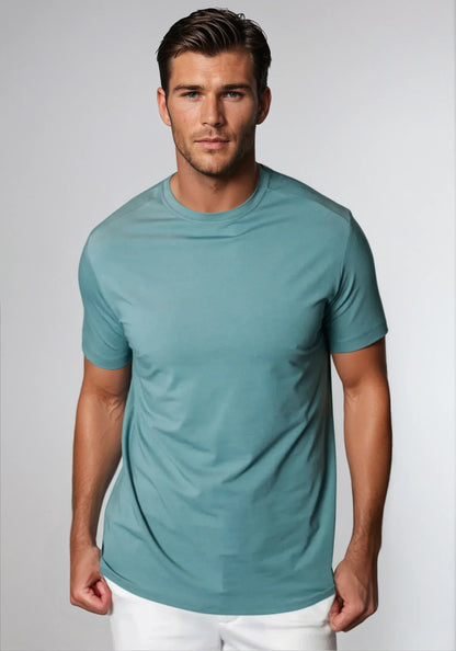 Buki Cinqo Tech Tee - Blue Grey