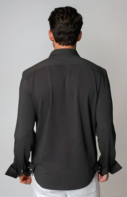 Buki Cinqo 'Single Shot' Long Sleeve Shirt - Black