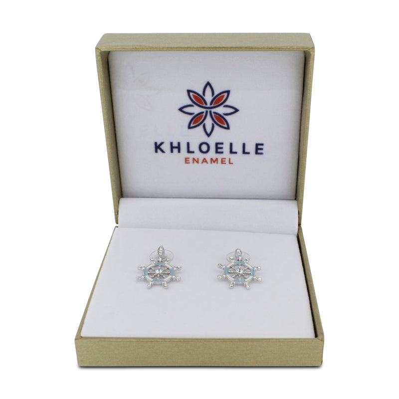 Wheel Earrings Silver Khloelle LC0070799