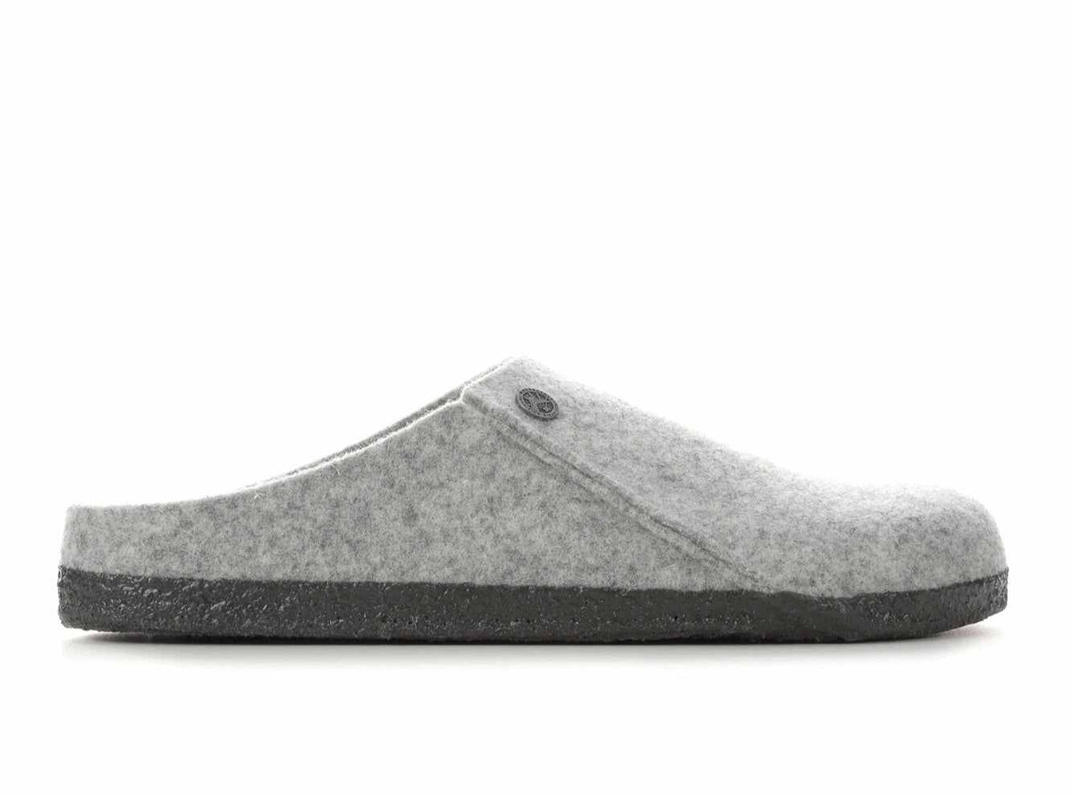 Birkenstock Zermatt Shearling Wool Felt Light Gray